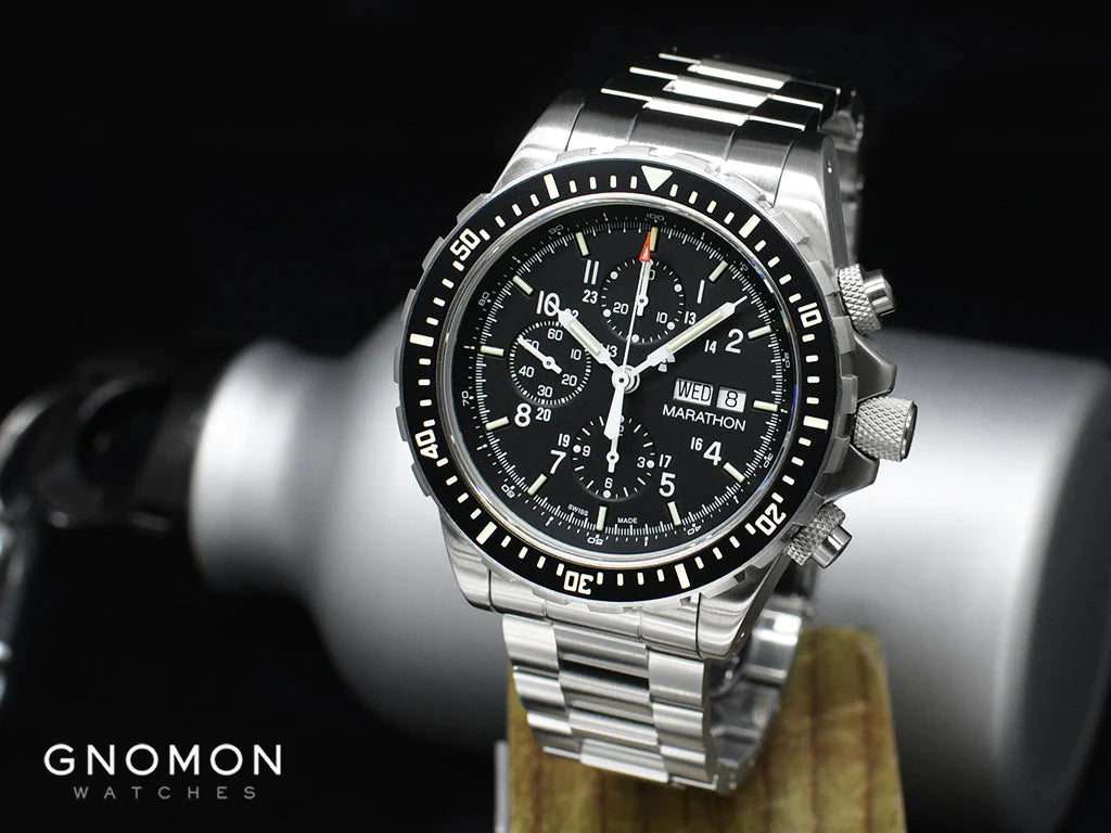Marathon Watches Review: CSAR Jumbo Diver/Pilot Automatic Chronograph 46mm