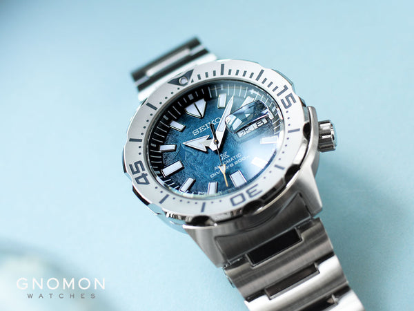Prospex “Save The Ocean Pengu” Monster 200M Automatic Ref. SBDY115 – Gnomon  Watches