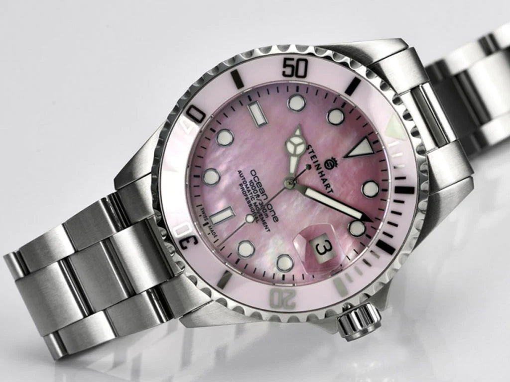 Best everyday watch, Steinhart Ocean One 39 Pink Ceramic