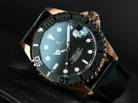 Steinhart Ocean 39 Pink Gold Ceramic