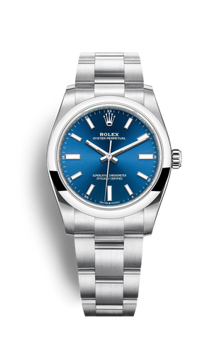 Best Entry-Level Watch: Rolex Oyster Perpetual 34 – Source: Rolex