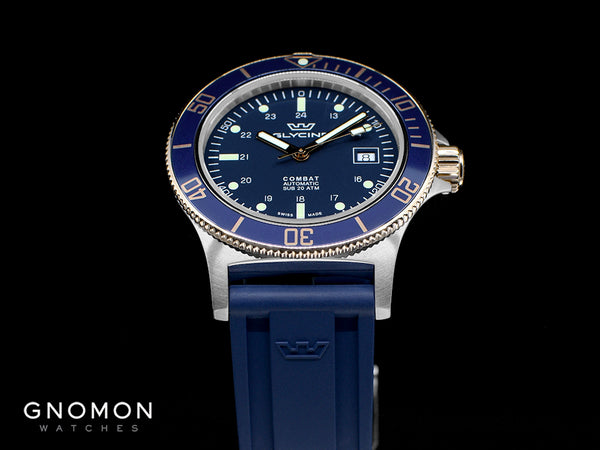 Glycine Combat SUB 42 Blue Macaw Ref. GL0432