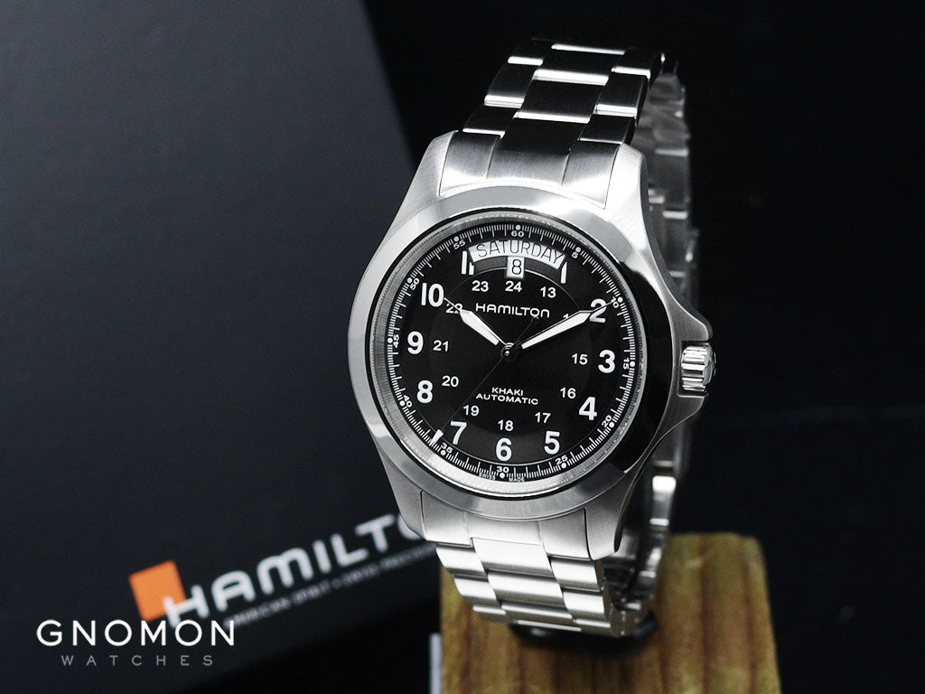 Hamilton Khaki Field King Auto Black - Bracelet Réf. H64455133