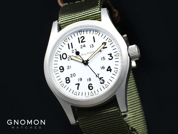 Hamilton Khaki Field Mechanical Handwinding White 38 - Nato Ref