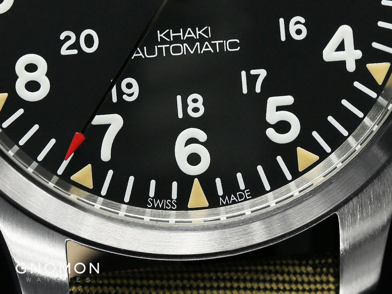 hamilton khaki day date black