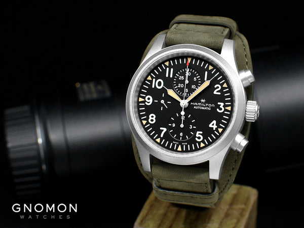 Hamilton Khaki Field Auto Chrono Black Ref. H71706830