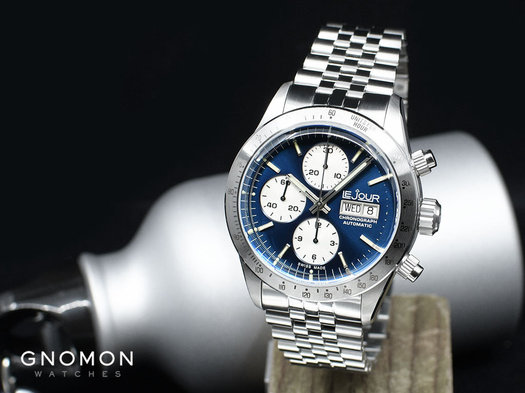 Le Jour Le Mans Chronograph Sunray Blue Ref. LJ-LM-007