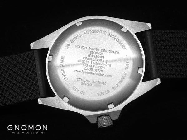 MSAR NGM Diver Automatic - Rubber Ref. WW194026 – Gnomon Watches