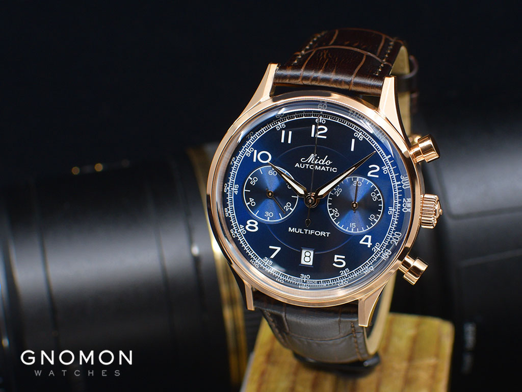 Mido Multifort Patrimony Chronograph Blue Ref. M040.427.36.042.00