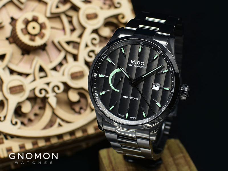 Multifort Power Reserve PVD Green Ref. M038.424.33.061.00 – Gnomon Watches