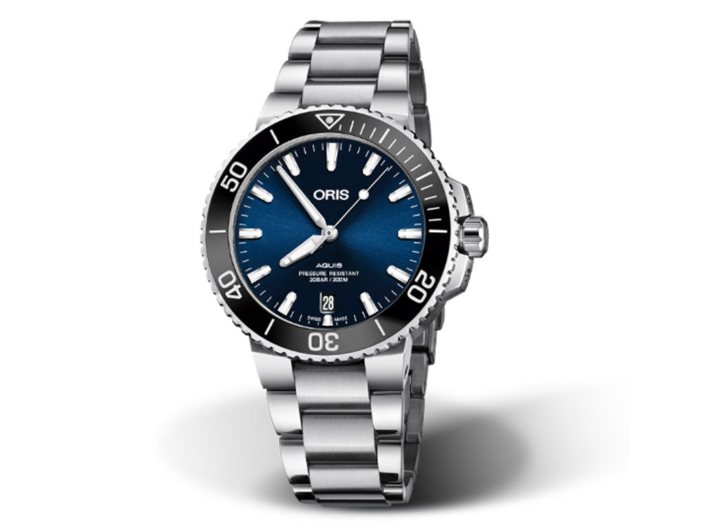 Oris Aquis Date Blue