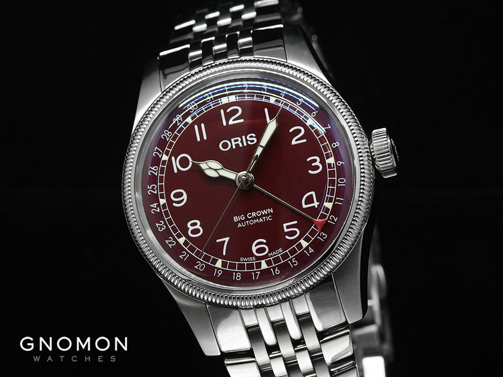 Oris Big Crown Pointer Date Red - Bracelet