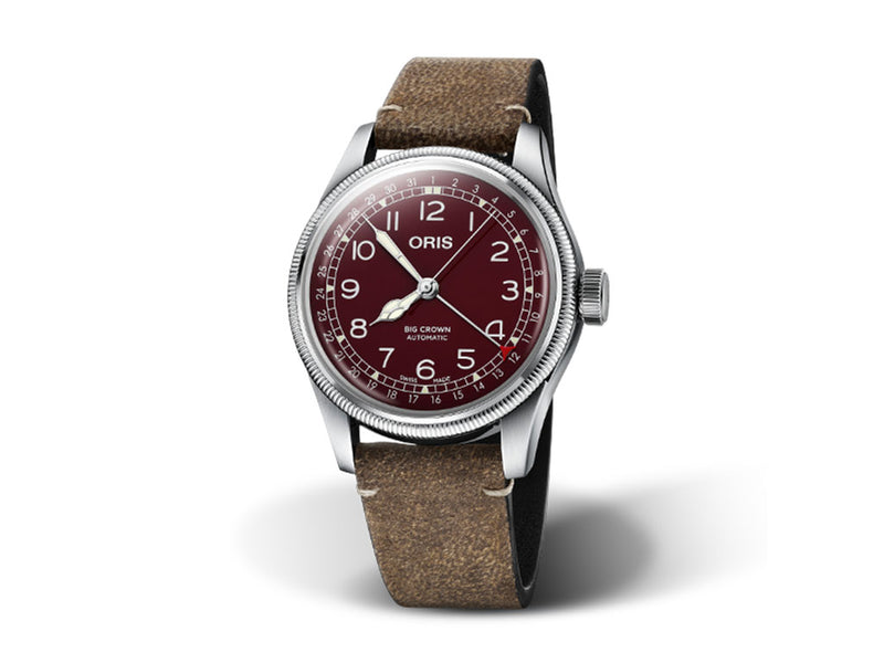 Oris Big Crown Pointer Date Red - Leather
