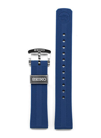 Seiko Blue Rubber Strap for Prospex SBDC101/105/109/111/123 - 20mm Ref –  Gnomon Watches