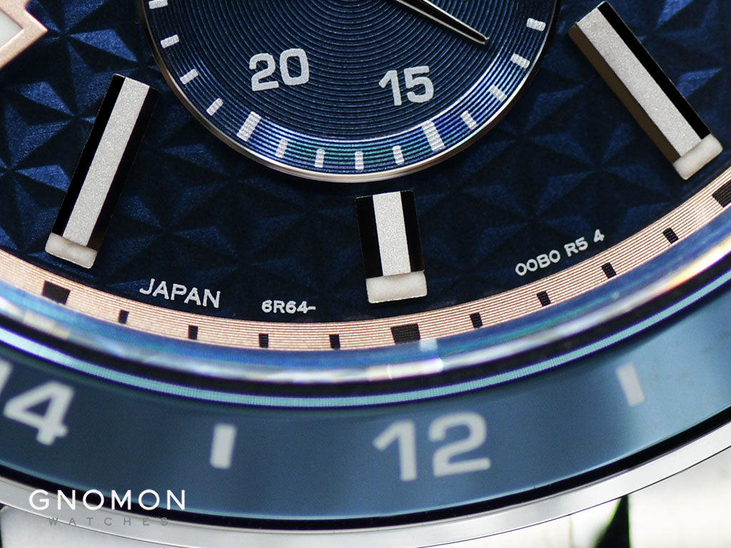 Presage Sharp Edged GMT “Aitetsu” Ref. SARF001 – Gnomon Watches