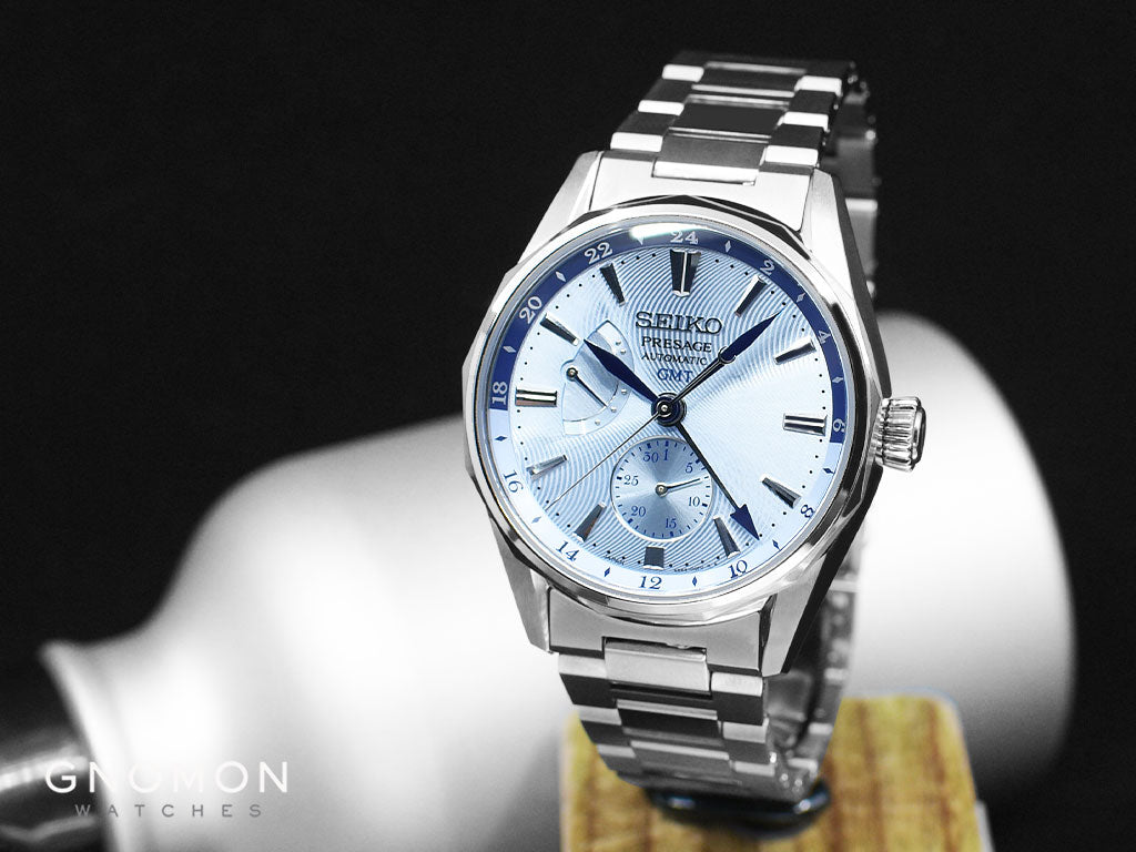 Presage Ocean Traveler GMT Blue Ref. SARF011 – Gnomon Watches