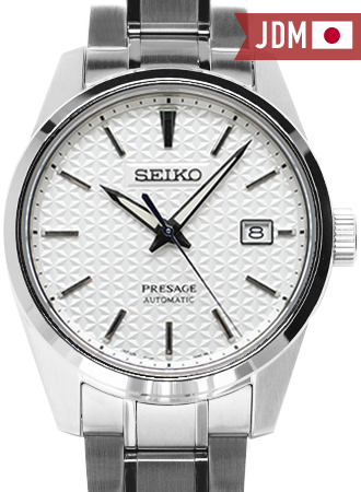 Presage Automatic Sharp Edged Shironeri White Ref. SARX075 – Gnomon Watches