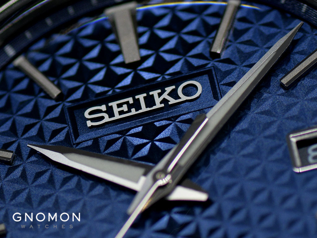 Textured Blue dial Battle: Japanese Seiko Presage – Sharp Edged Series  SARX077 vs. Swiss Tissot – PRX Powermatic 80 | WatchinTyme