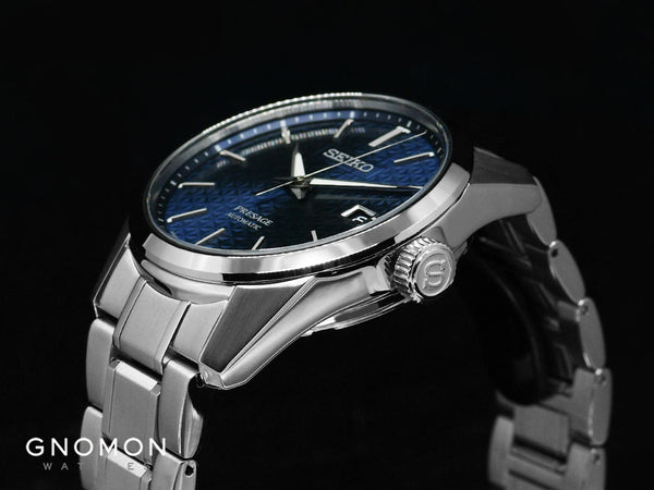 Seiko Presage Automatic Sharp Edged Aitetsu Blue Ref. SARX077