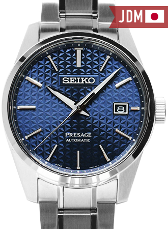 Textured Blue dial Battle: Japanese Seiko Presage – Sharp Edged Series  SARX077 vs. Swiss Tissot – PRX Powermatic 80 | WatchinTyme