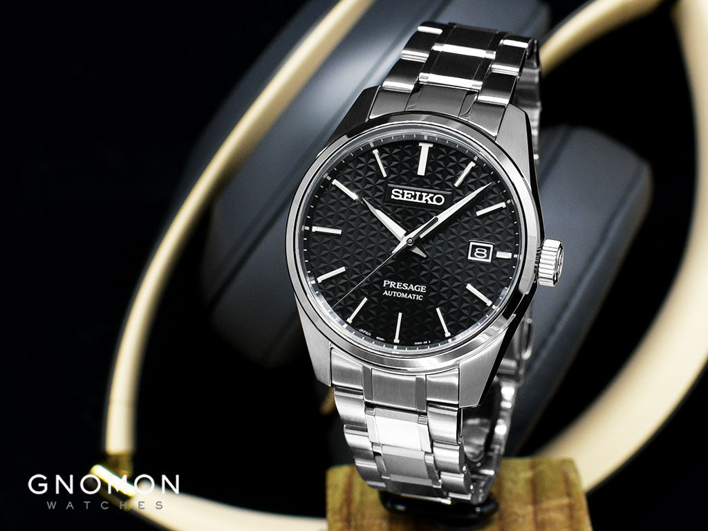Presage Automatic Sharp Edged Black Ref. SARX083 – Gnomon Watches