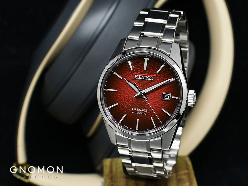 Presage Automatic Sharp Edged Red Ref. SARX089 – Gnomon Watches