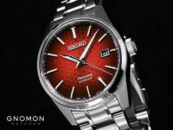 Presage Automatic Sharp Edged Red Ref. SARX089 – Gnomon Watches