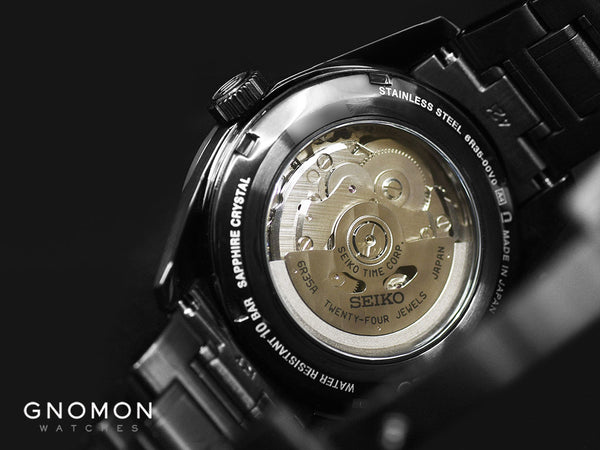 Presage Automatic Sharp Edged Blackout Ref. SARX091 – Gnomon Watches