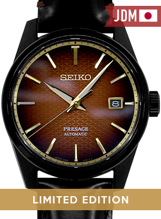 Presage Automatic Sharp Edged Kabuki - Ltd Ed 2000pcs Ref. SARX101 – Gnomon  Watches