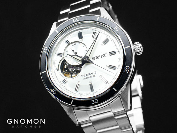 Presage “Style60's” Series Open-Heart White Ref. SARY189 – Gnomon Watches