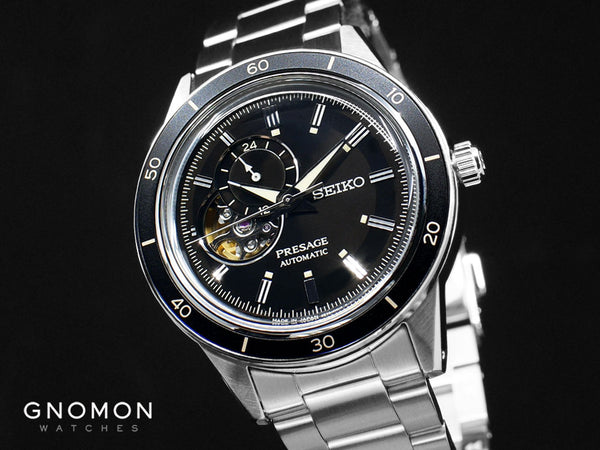 Presage “Style60's” Series Open-Heart Black Ref. SARY191 – Gnomon Watches