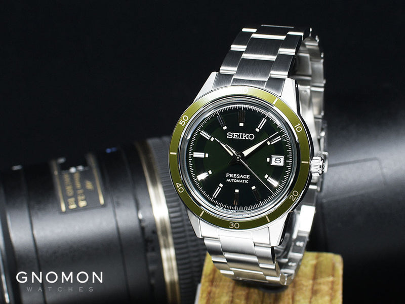 Presage “Style60's” Series Green Ref. SARY195 – Gnomon Watches