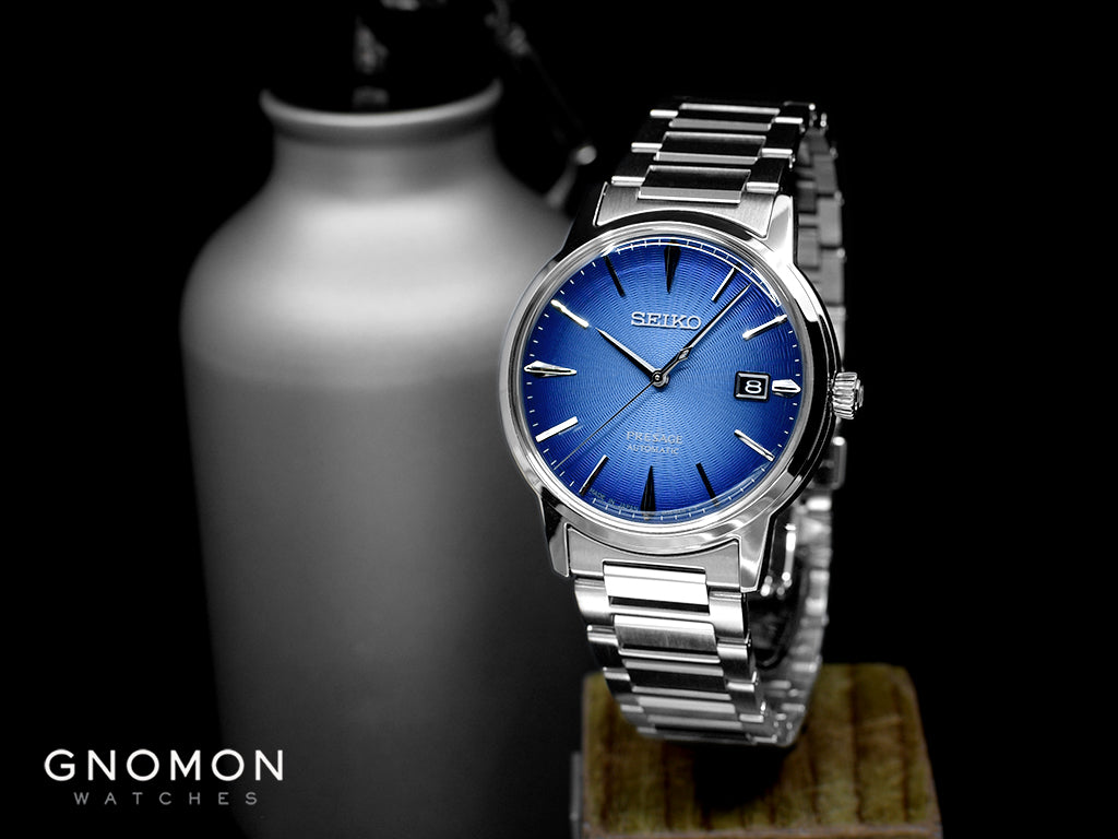 Presage Cocktail Time Modern Style Blue Ref. SARY217 – Gnomon Watches