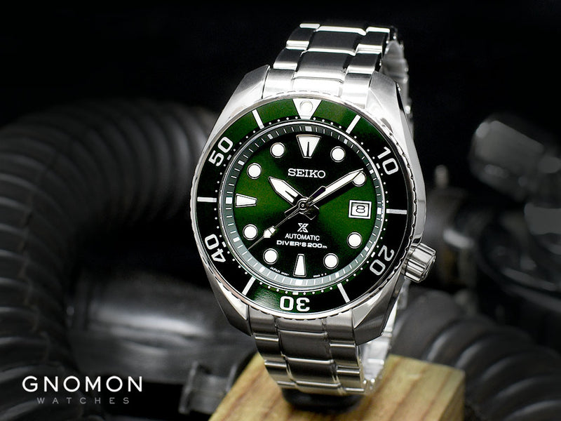Prospex 200M Automatic Green Sumo Sapphire 3rd Gen Ref. SBDC081 – Gnomon  Watches