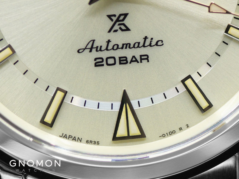 Prospex 1959 Alpinist Re-Interpretation Cream White - Bracelet Ref. SB –  Gnomon Watches