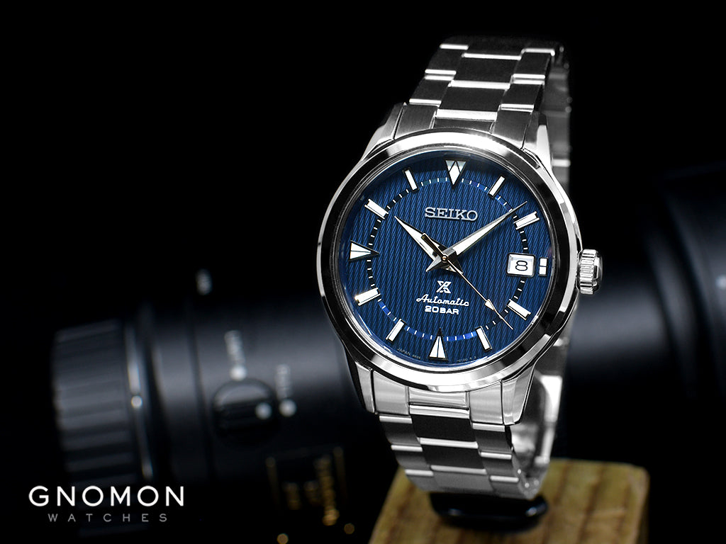 Prospex 1959 Alpinist Re-Interpretation Weave Blue - Bracelet Ref. SBD –  Gnomon Watches