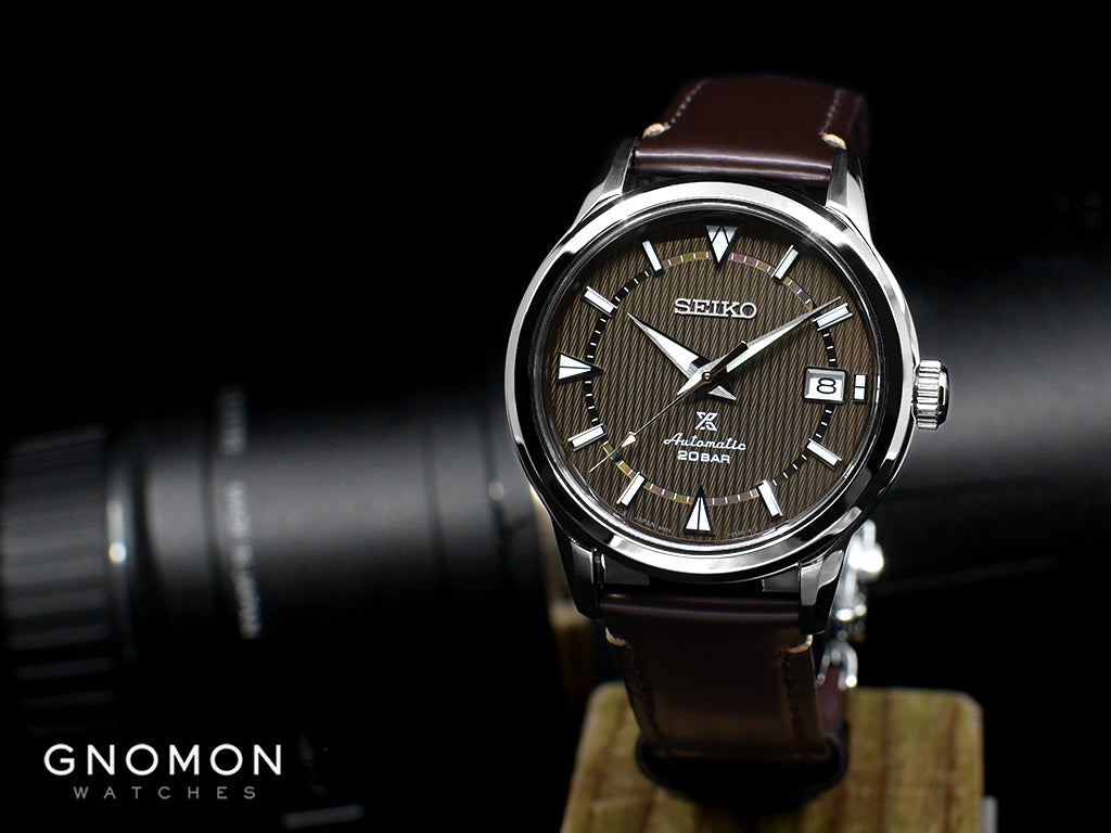 Prospex 1959 Alpinist Re-Interpretation Weave Brown - Leather Ref. SBD –  Gnomon Watches