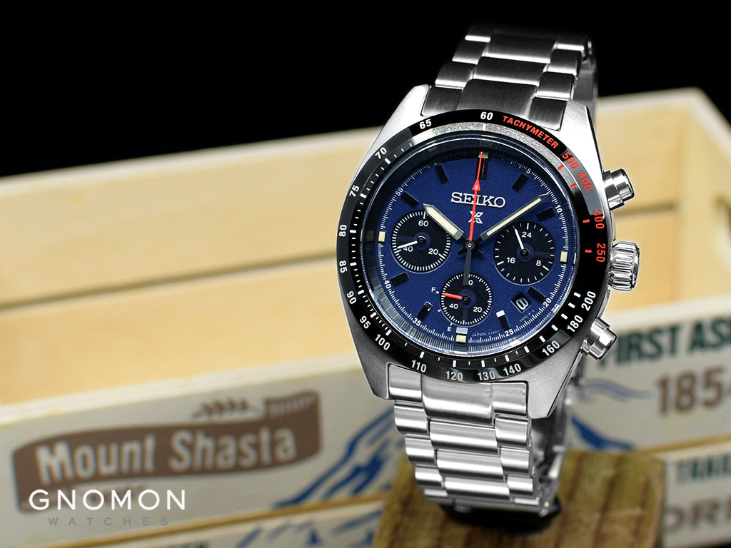 Prospex Speedtimer Chronograph Blue Ref. SBDL087 – Gnomon Watches