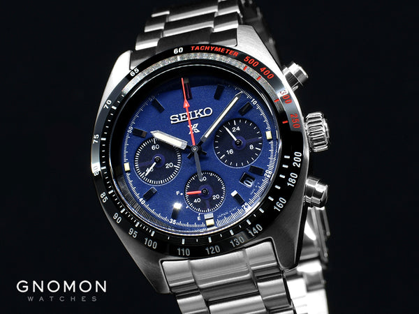 Prospex Speedtimer Chronograph Blue Ref. SBDL087 – Gnomon Watches