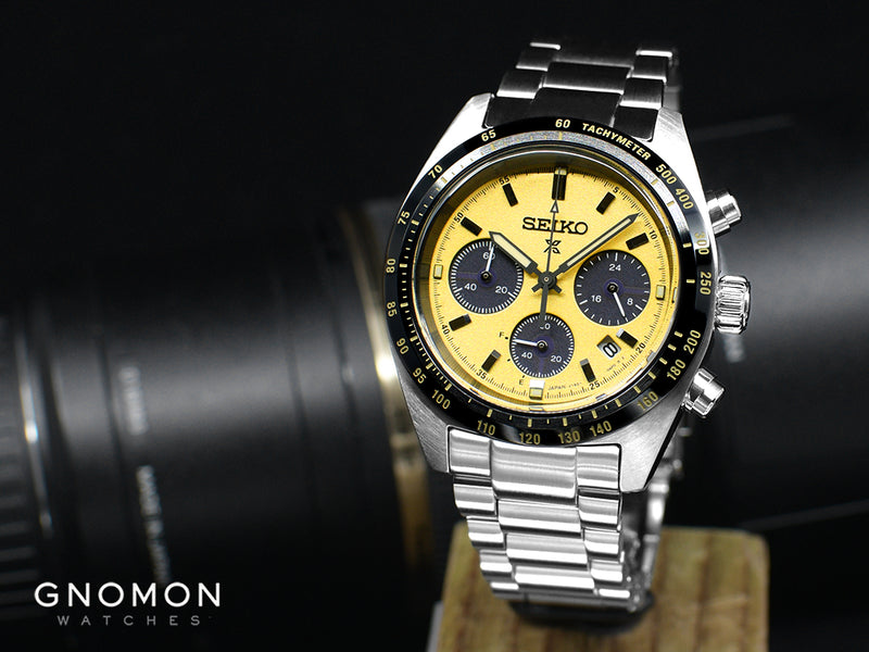 Prospex Speedtimer Chronograph Gold Ref. SBDL089 – Gnomon Watches