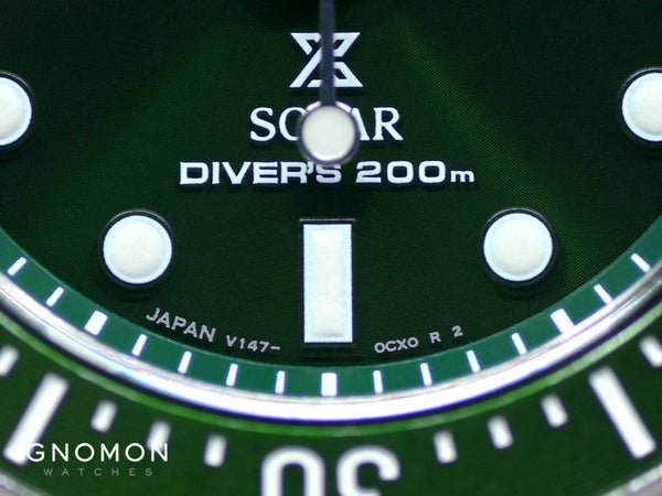 Seiko Prospex 200M Diver Scuba Solar Green Ref. SBDN077