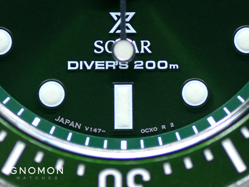 Prospex 200M Diver Scuba Solar Green Ref. SBDN077 – Gnomon Watches