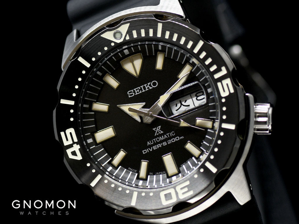 Diver Watch Hands on: Seiko Prospex Monster Brothers – Gnomon Watches