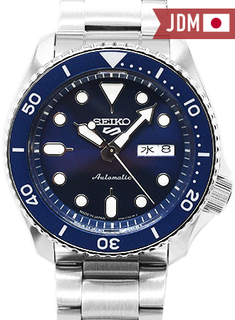 Seiko 5 Sports “Sports Style” Blue Ref. SBSA001 – Gnomon Watches