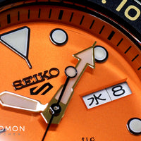 Seiko 5 Sports “Sports Style” Orange Ref. SBSA009 – Gnomon Watches