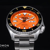 Seiko 5 Sports “Sports Style” Orange Ref. SBSA009 – Gnomon Watches