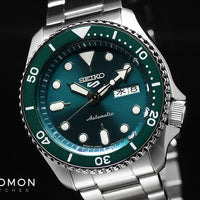 seiko 5 sports automatic green dial