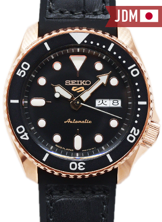 Seiko 5 Sports “Specialist Style” Rose Gold Ref. SBSA028 – Gnomon Watches