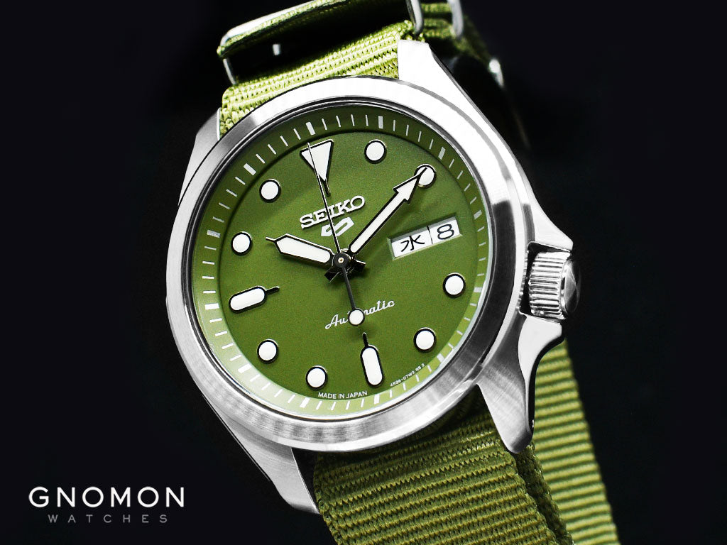 Seiko 5 Field Watch, Companion in Every Challenging Activity – Gnomon  Watches