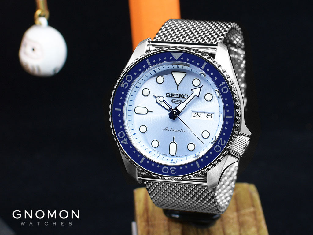 Seiko 5 Sports “Suits Style” Blue Ref. SBSA069 – Gnomon Watches